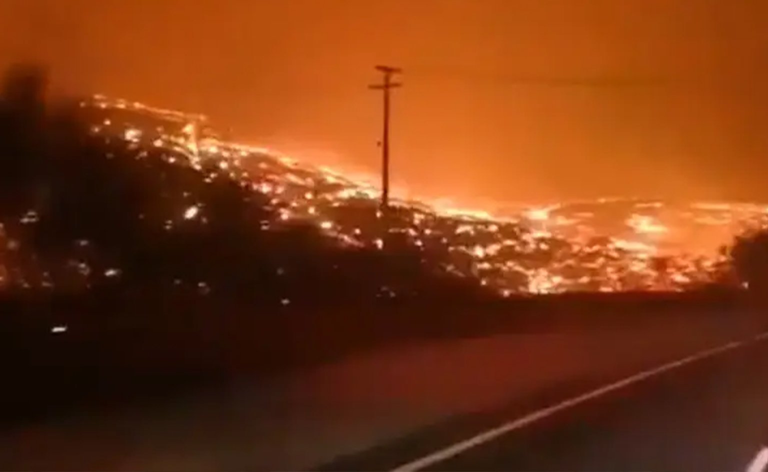 Chile declara estado de catástrofe en Ñuble y Biobío por incendios forestales