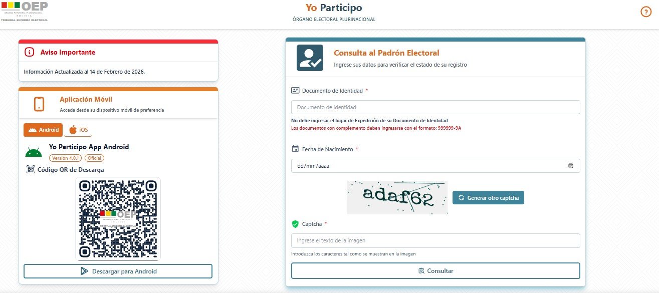 Verifique si está habilitado para votar en las elecciones subnacionales
