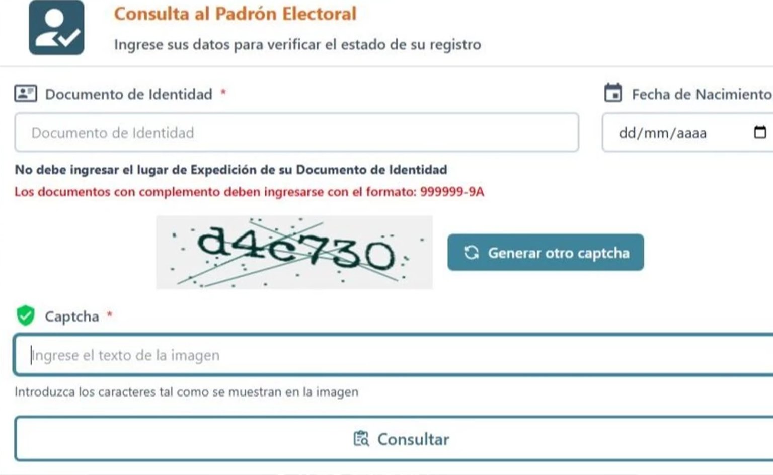 TSE publica lista de ciudadanos inhabilitados para las elecciones subnacionales