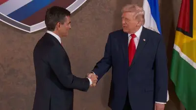 Rodrigo Paz destaca elogio de Donald Trump al pueblo boliviano en cumbre internacional