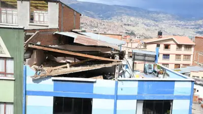 Explosión de garrafa deja una persona afectada en la zona norte de La Paz
