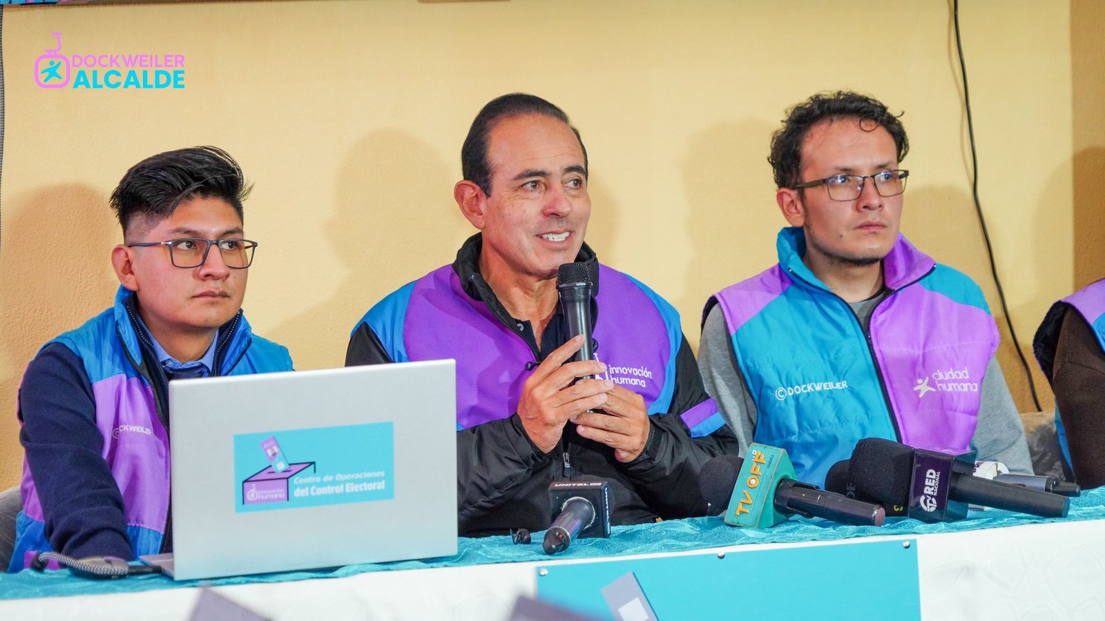 Dockweiler es virtual ganador de la Alcaldía de La Paz y Eliser Roca se perfila en El Alto