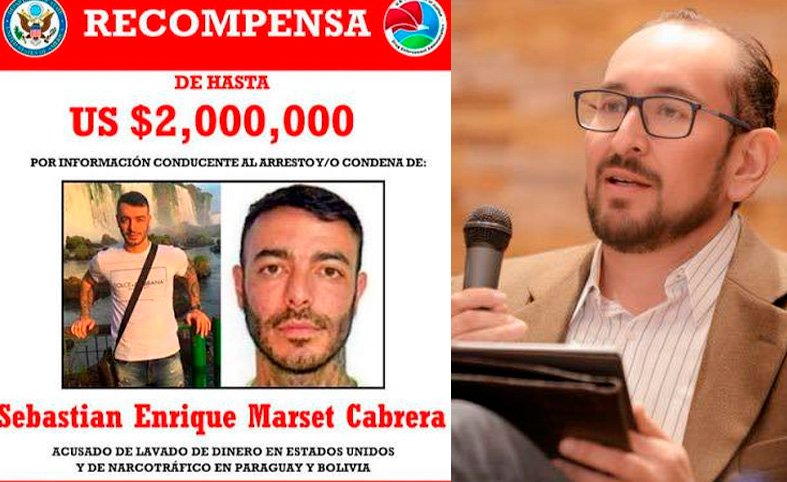 «No es posible reclamar recompensa»; advierten que Ley de EE.UU. impide que Policía de Bolivia cobre la recompensa por Marset