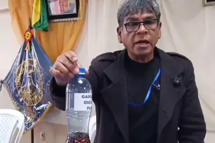 Choferes de Oruro anuncian paro indefinido con bloqueo de carreteras por combustible