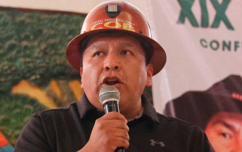 Mario Argollo reaparece desde la clandestinidad y ratifica movilizaciones de la COB